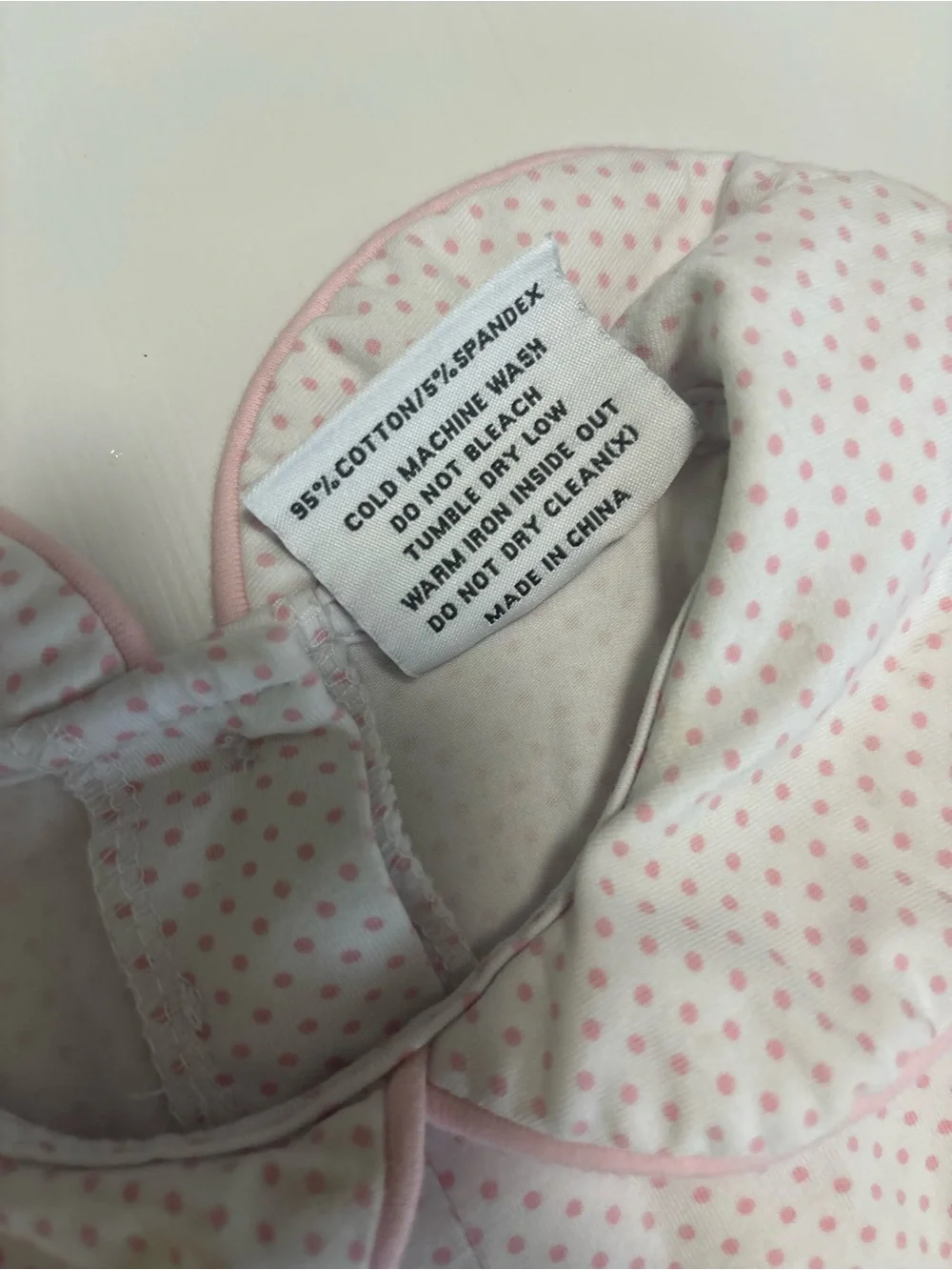 Pink Polka Dot Baby Dress with Pumpkin Embroidery